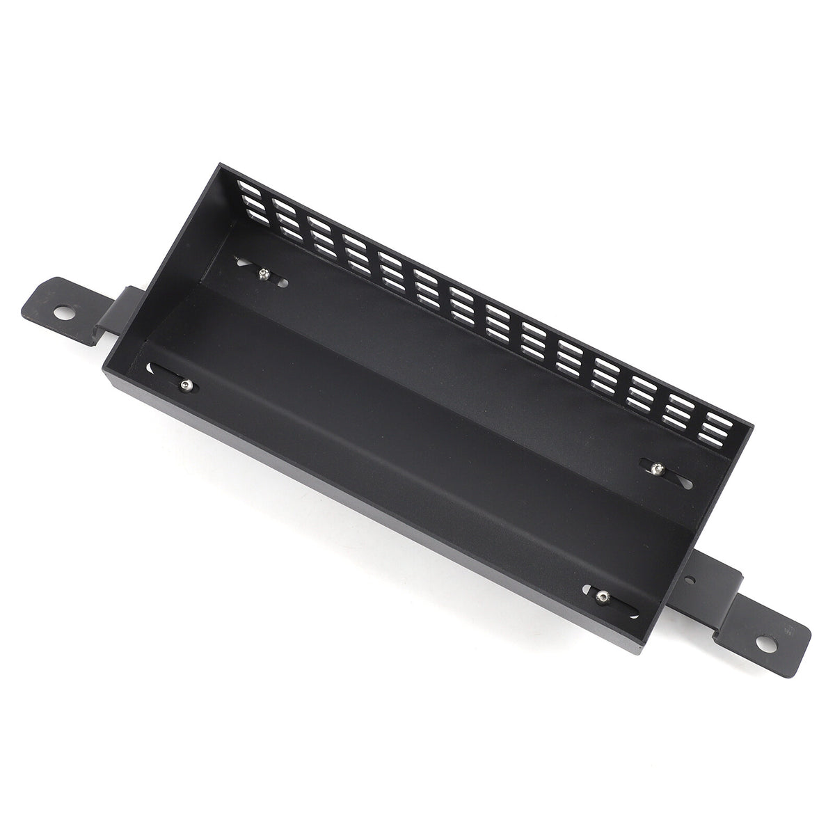 Black Aluminum Alloy Under-seat Storage Basket Tray For Toyota Prado FJ120 03-09 16