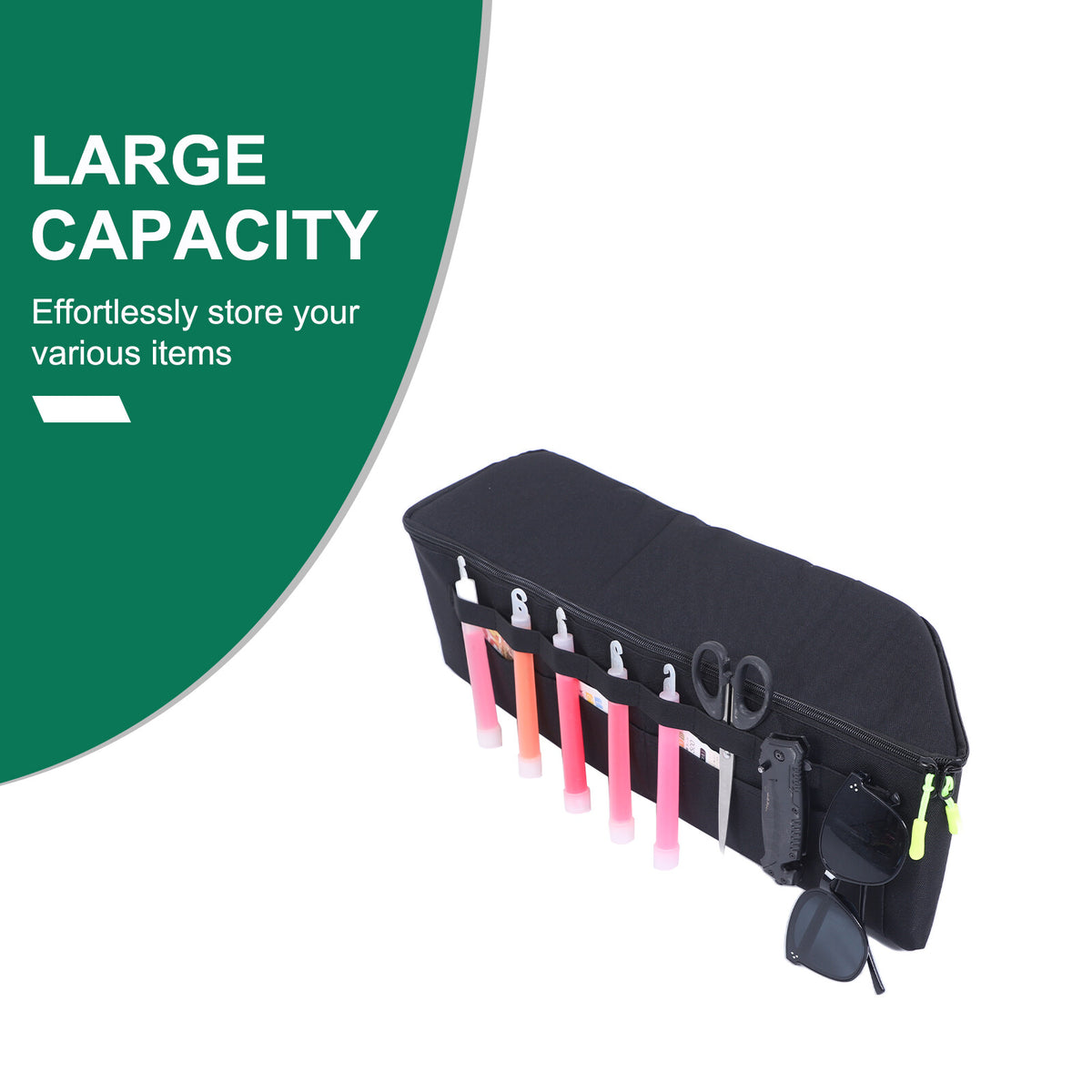 2x Rear Trunk Storage Bag Pockets Organizer Fit For Jaguar XJ X351 2010-2019 5