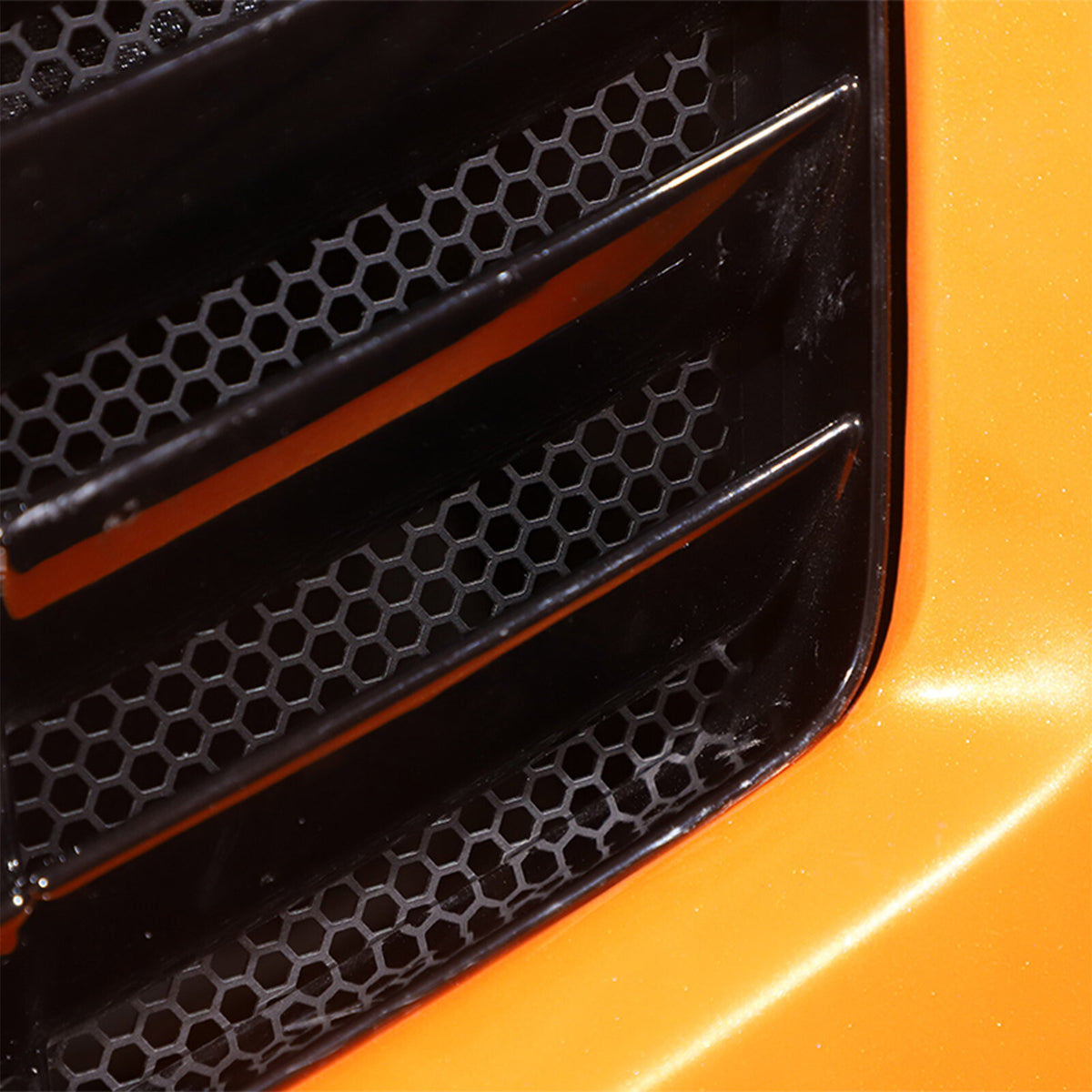 Metal Hood Air vent Prevent Clogging Grille Net Fit for Corvette C7 2014-2019 19