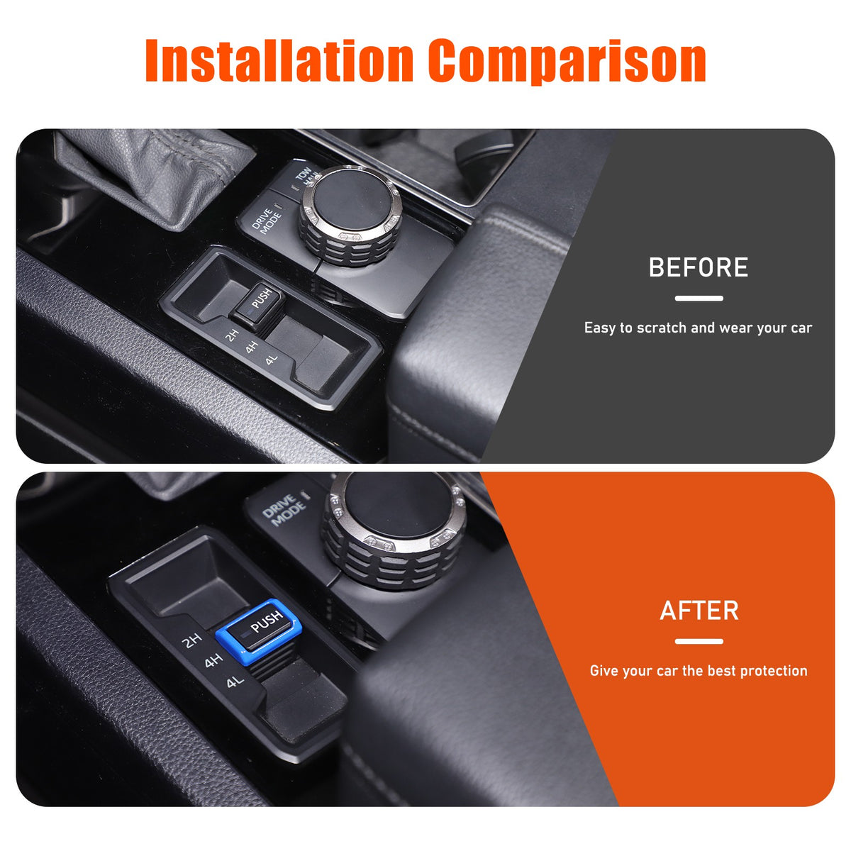 ABS Blue Car Center Panel Trim Interior Accessories For Toyota Tundra 2022-2026 - Variants 11-14 47