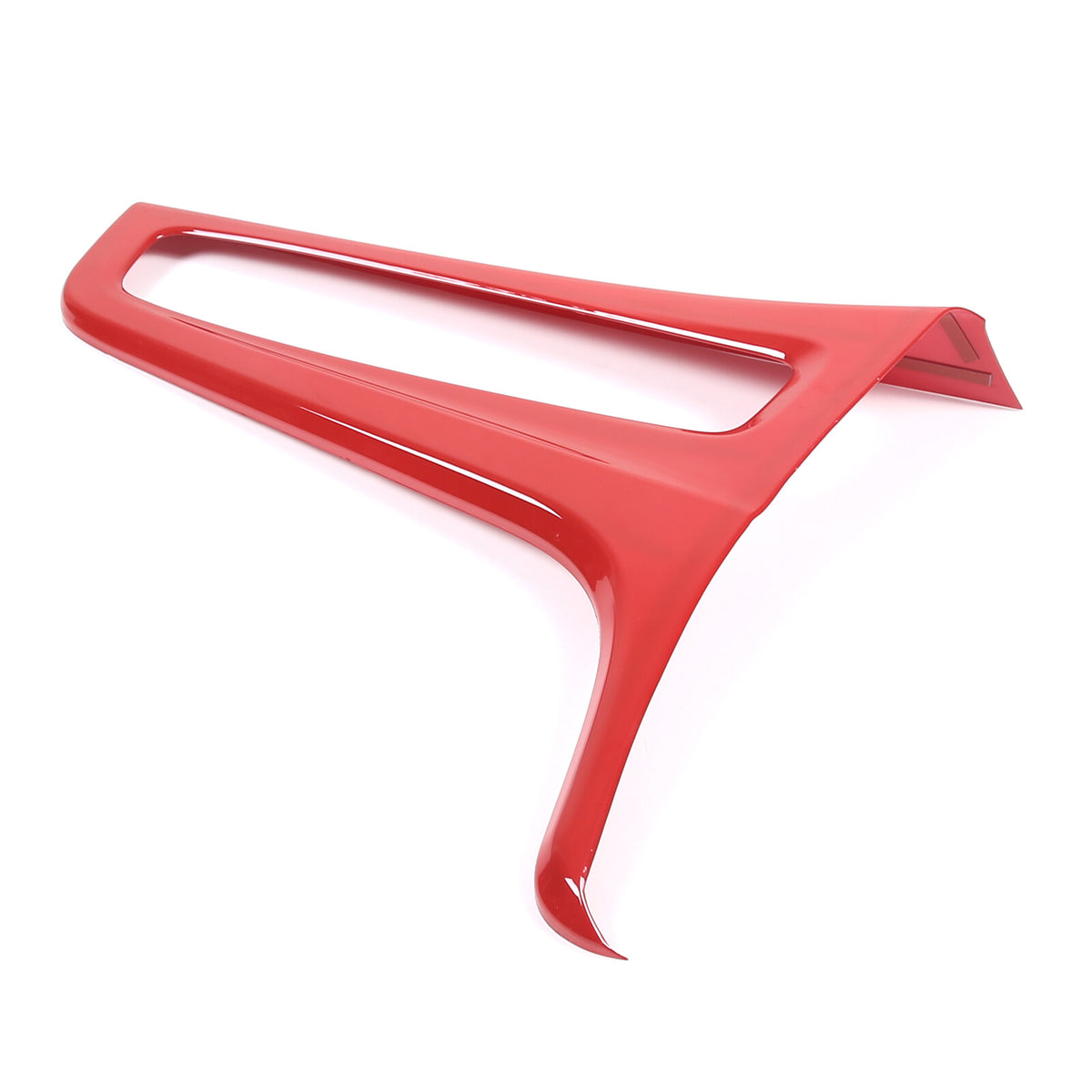 Red ABS Center Control Gear Trim Panel Trim Cover For Cadillac Escalade 21-23 2