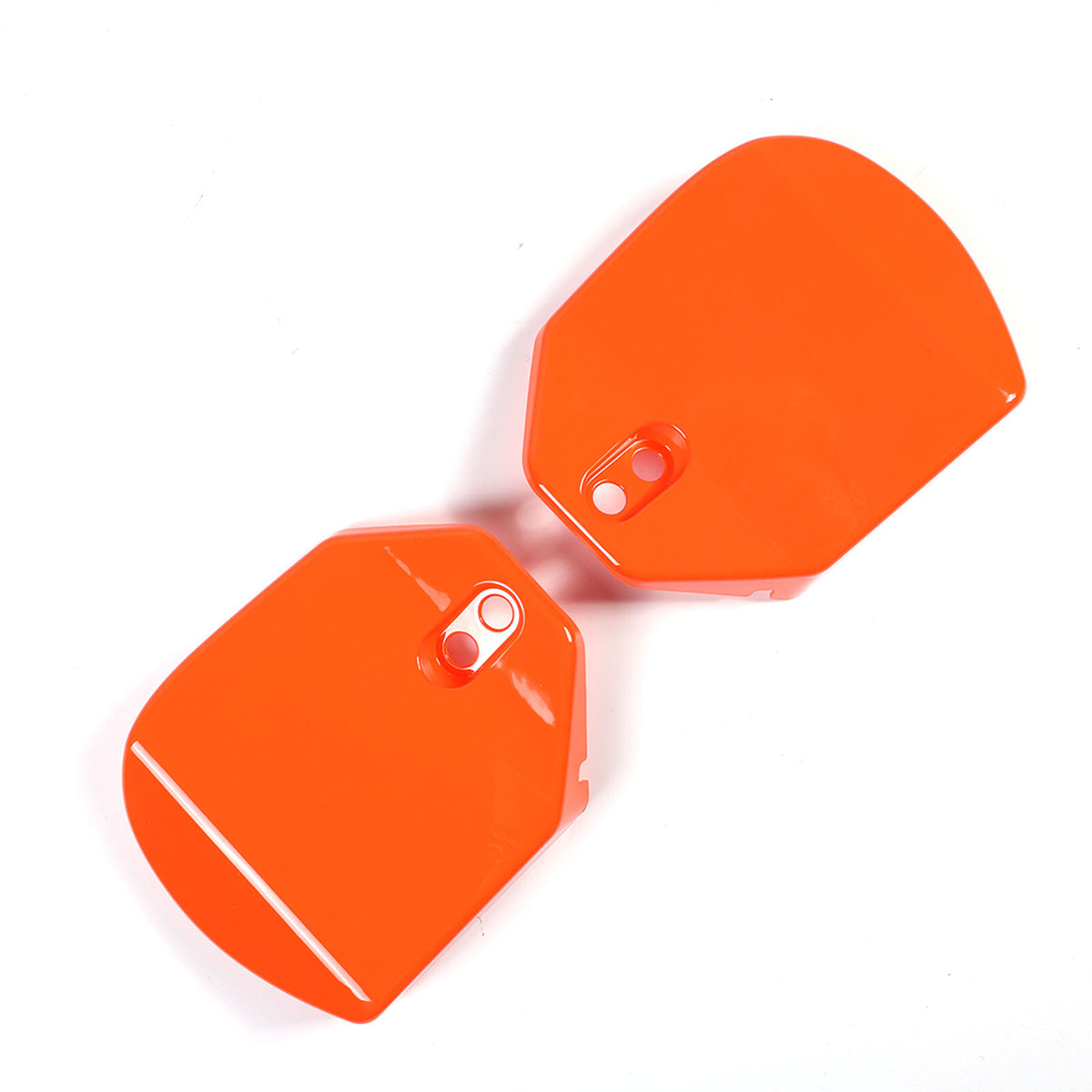 Orange Rear Shock Tower Protective Cover Trim For Corvette C8 Coupe 20-26 US 8