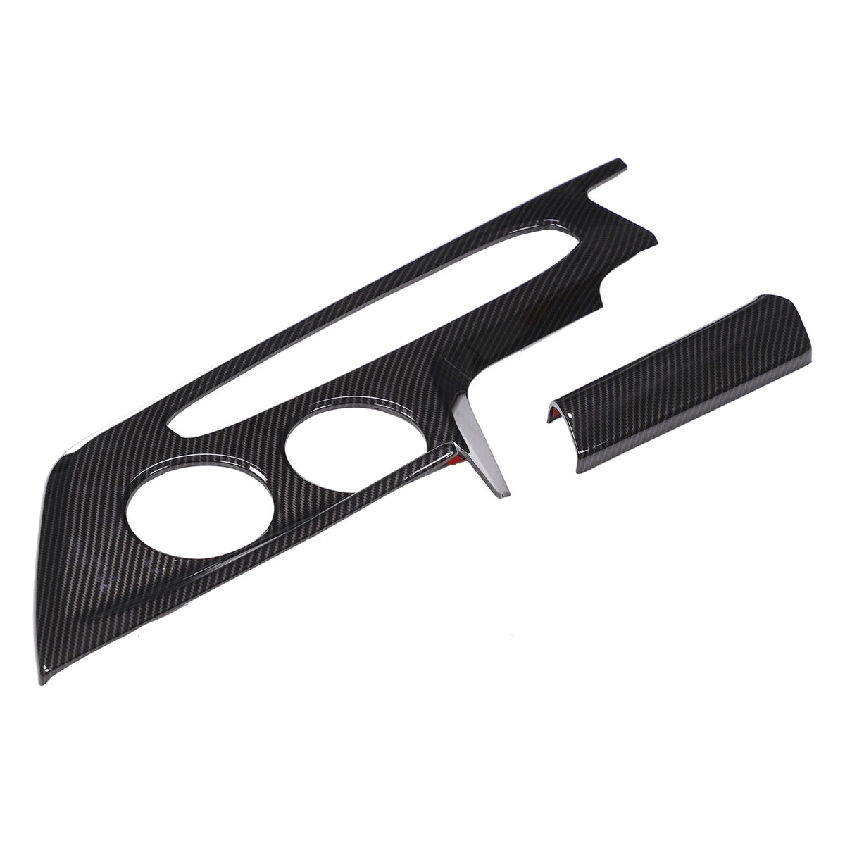 Carbon Fiber ABS Center Console Gear Shift Panel Trim Set For Corvette C8 26+ US 10