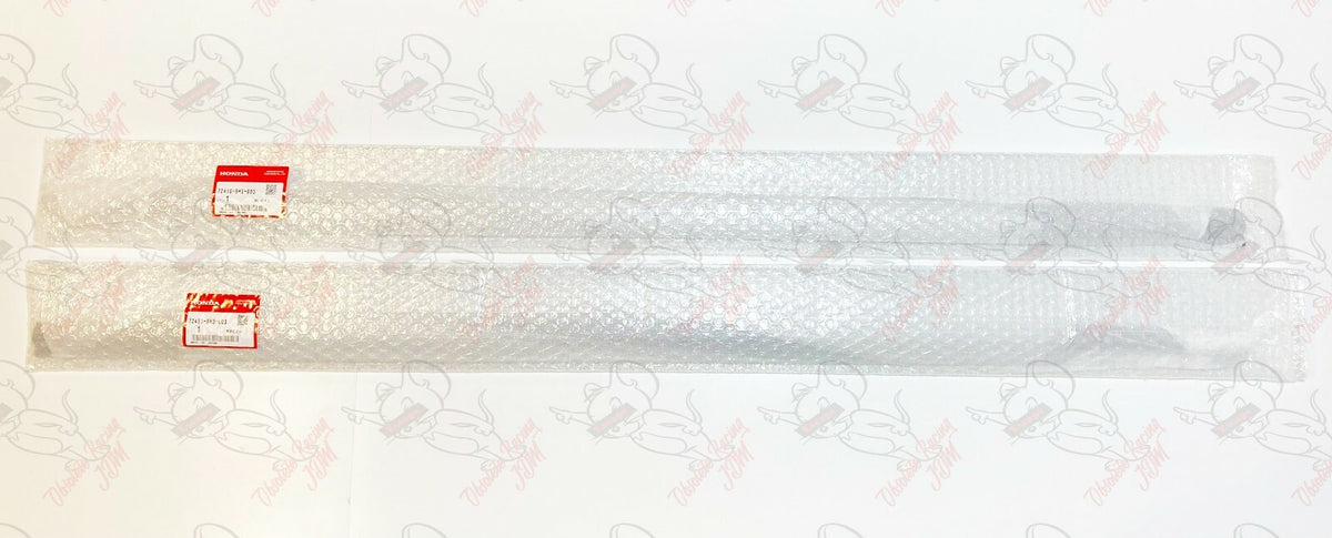 HONDA CRX EF8 EF9 SIR Genuine Front Door Window Molding Right & Left Set OEM 4