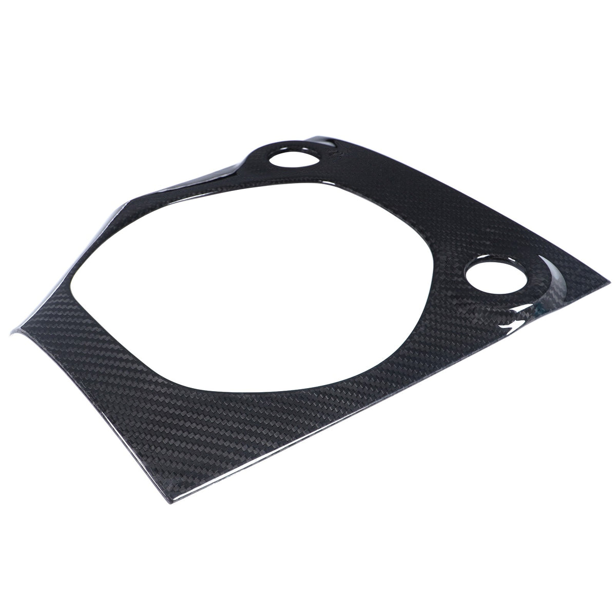 Real Carbon Fiber Center Console Gear Shift Base Trim For Nissan 400Z RZ34 MT 9