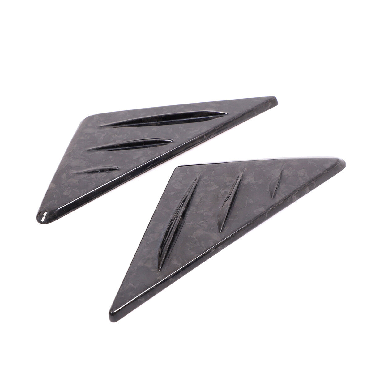 Forged A-Pillar Front Door Triangle Cover Trim For BMW 8 Series G14 15 16 19-22 9