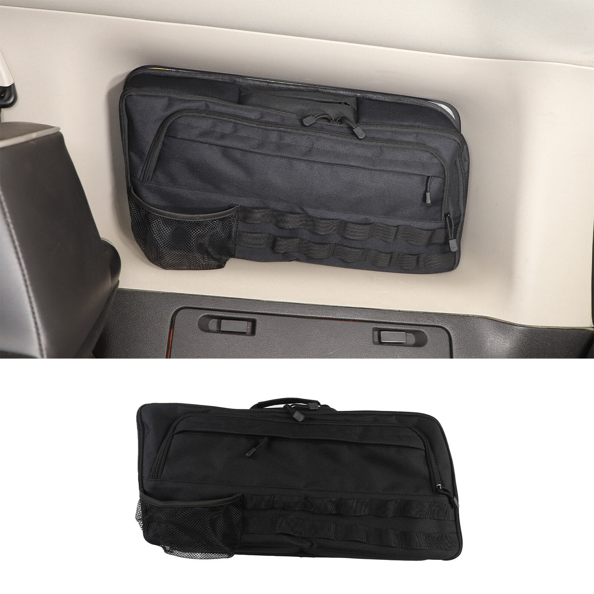 Car Trunk Right Side Window Storage Bag Tool Bag For Hummer H3 2005-2009 3