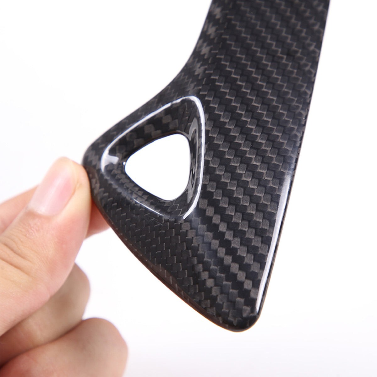 Real Carbon Fiber Interior Dashboard Trim Cover Decor Kit For Corvette C7 14-19 51