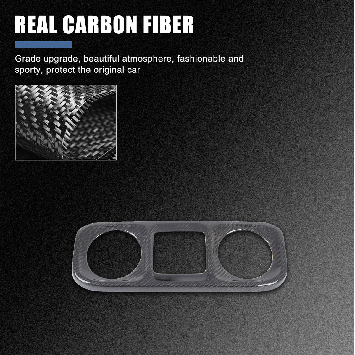 Real Carbon Fiber Center Console Air Vent Trim For Benz G Class W465 G500 25+ 19