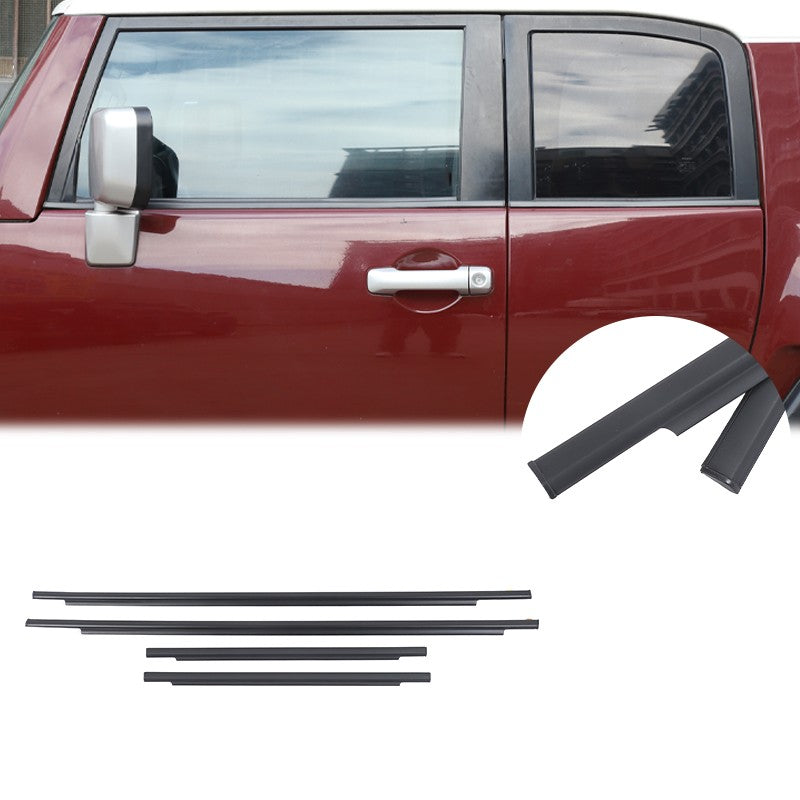 Rubber Window Outer Seal Trim For Toyota FJ Cruiser 07-15 (OE 68161-35073) US 1
