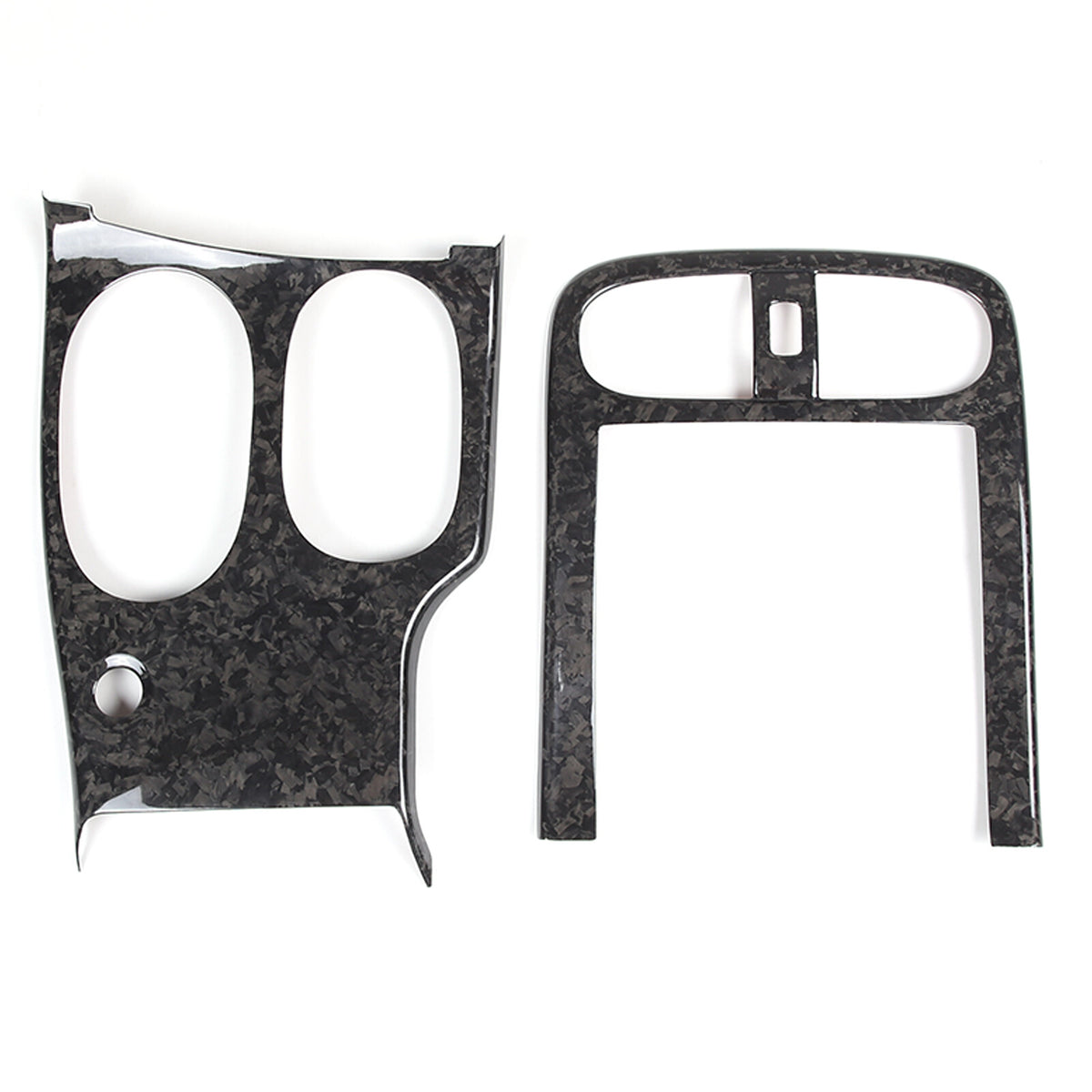 Forged Carbon Fiber Interior Full Center Console Trim Set For Corvette C6 05-13 12