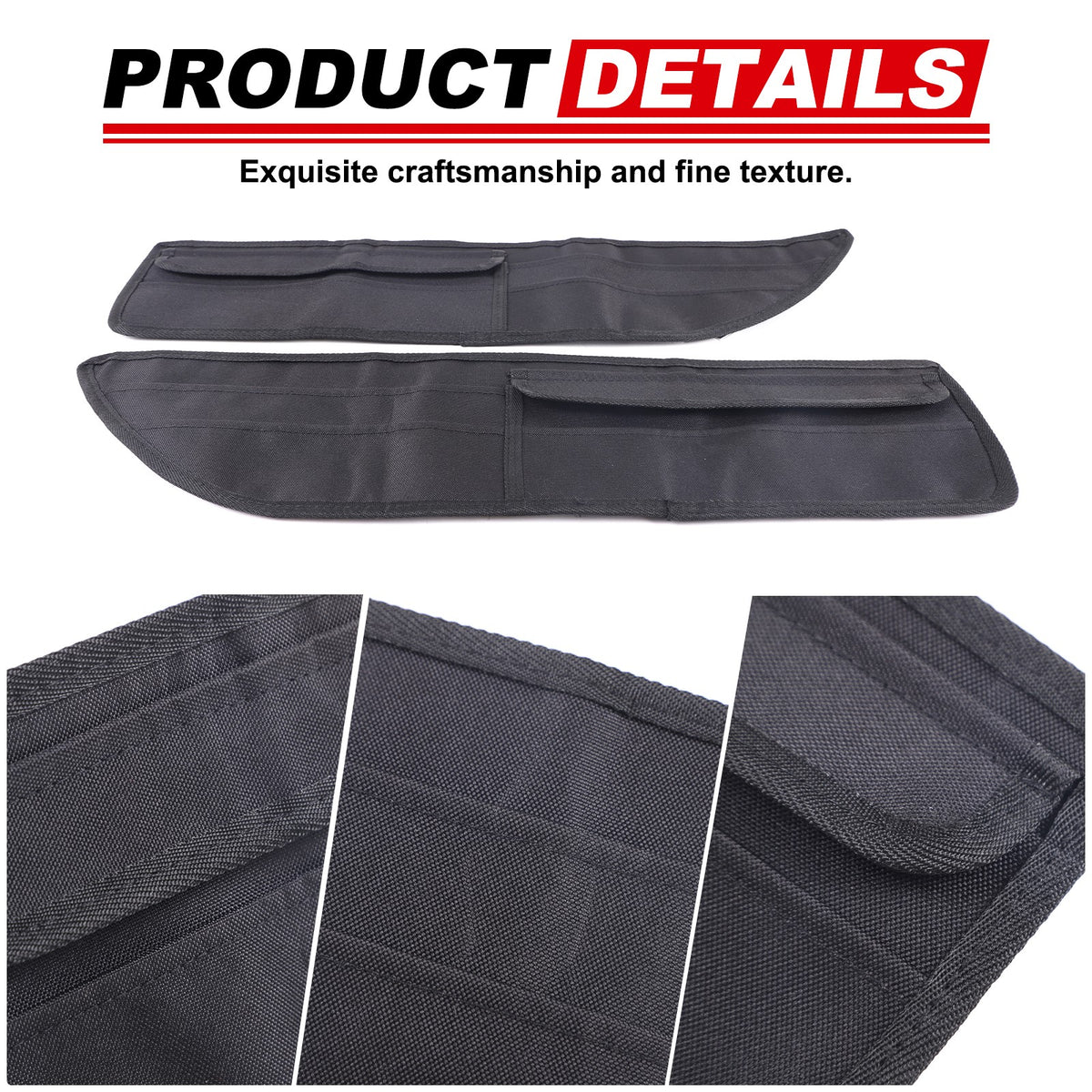 Front Door Storage Hanging Bag Tray For Mazda MX-5 Miata 2016-2023 20
