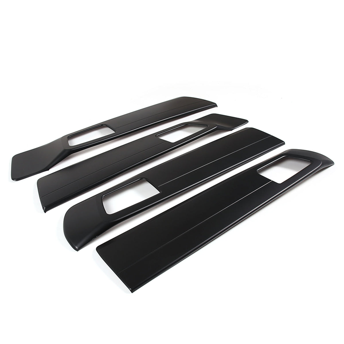Matte Black ABS Interior Decoration Cover Trim Kit For Toyota Tundra 2022-26 US - Variants 6-10 66