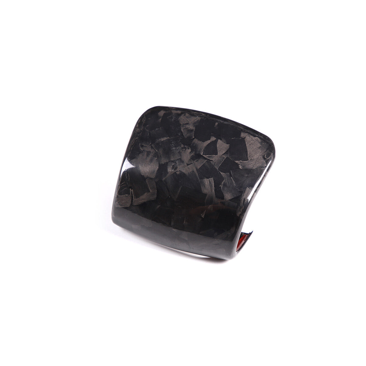Forged Carbon Gear Shift Head Knob Trim Cover For LR Range Rover Velar 21-22 2