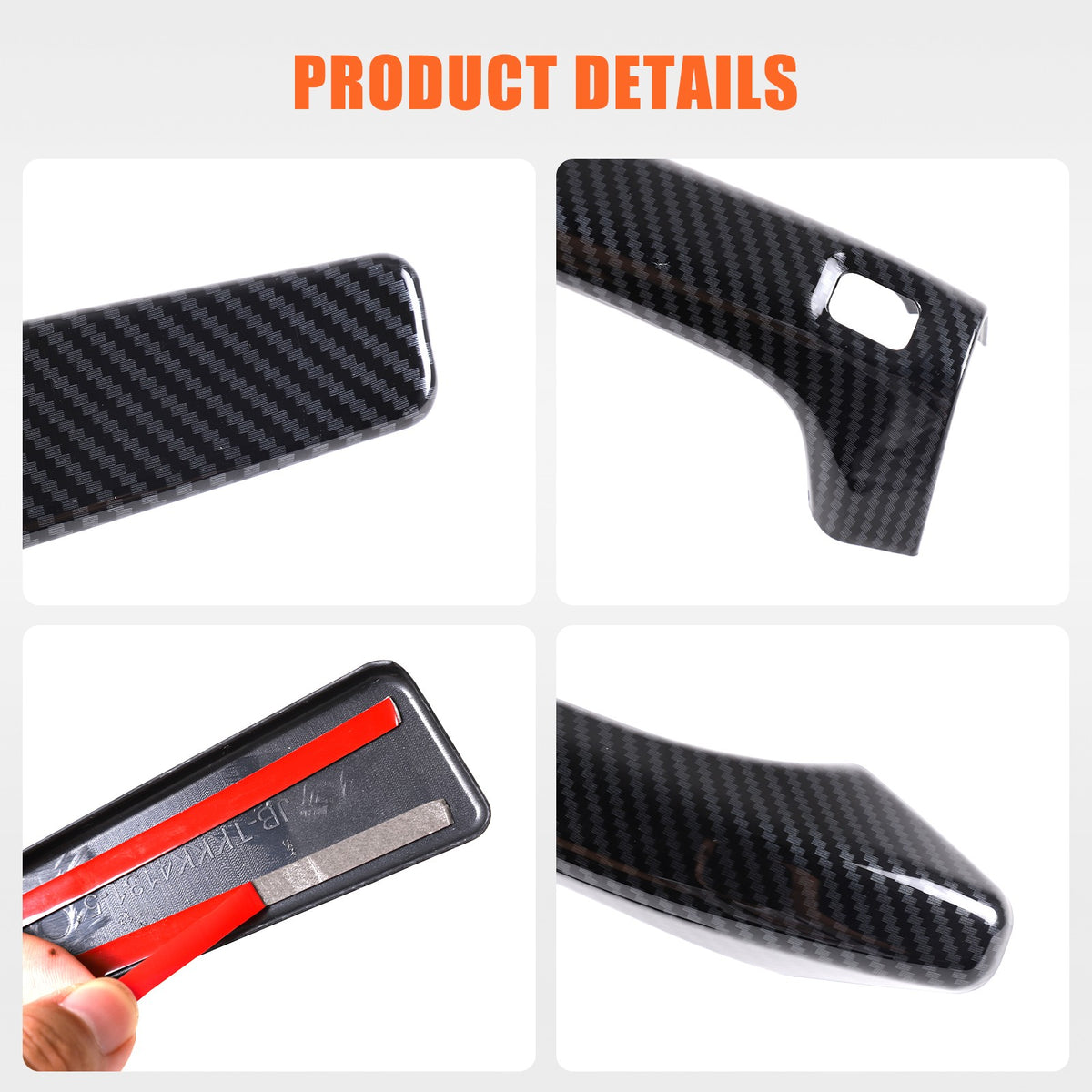 ABS Carbon fiber Interior Cover Trim Decor Accessories For Kia K4 2025+ 55