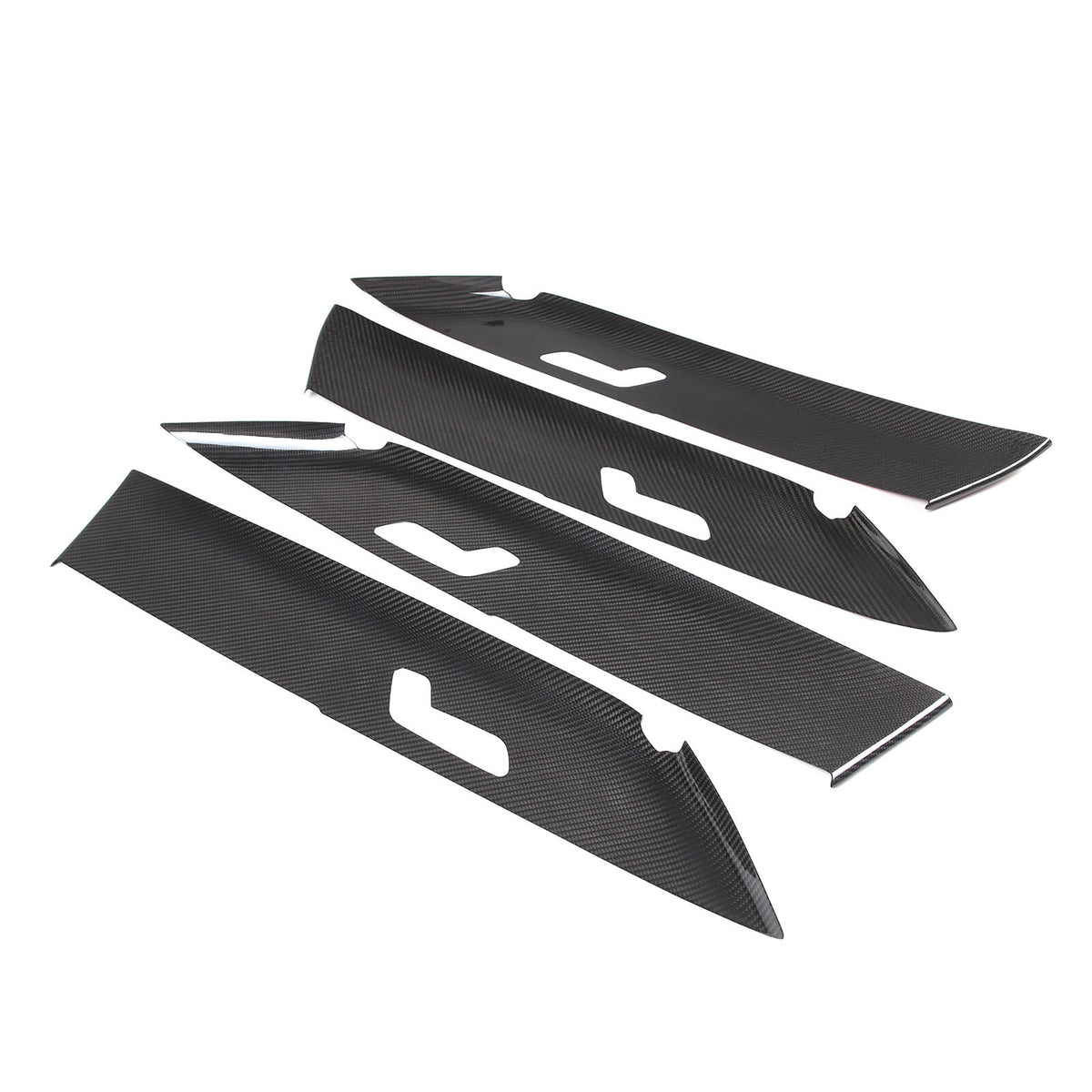 Real Carbon Fiber Interior Door Panel Cover Trim for LR Range Rover Sport 23-24 10