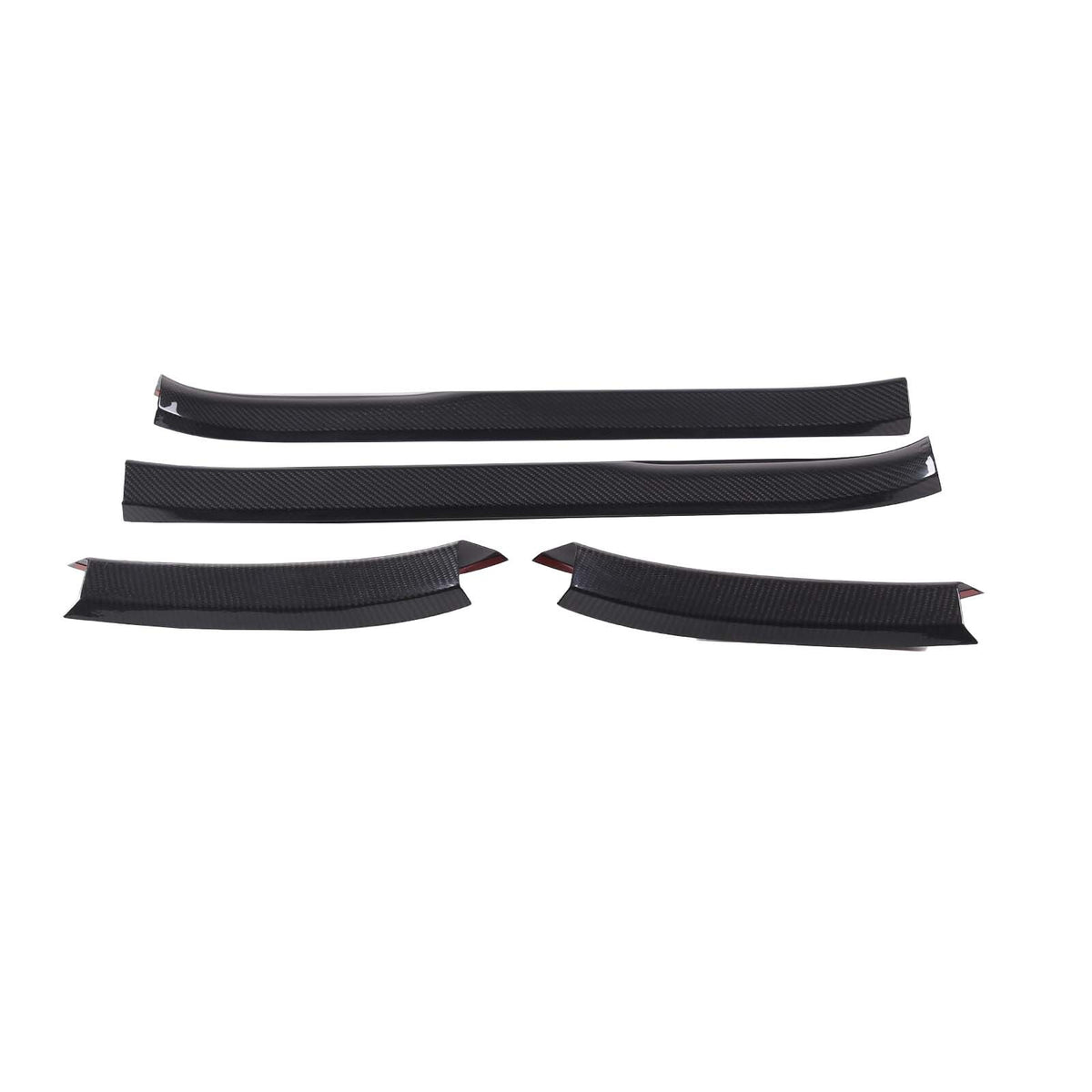Real Carbon Fiber Interior Door Sill Trim Cover For Corvette C8 Z51 2020-2026 14