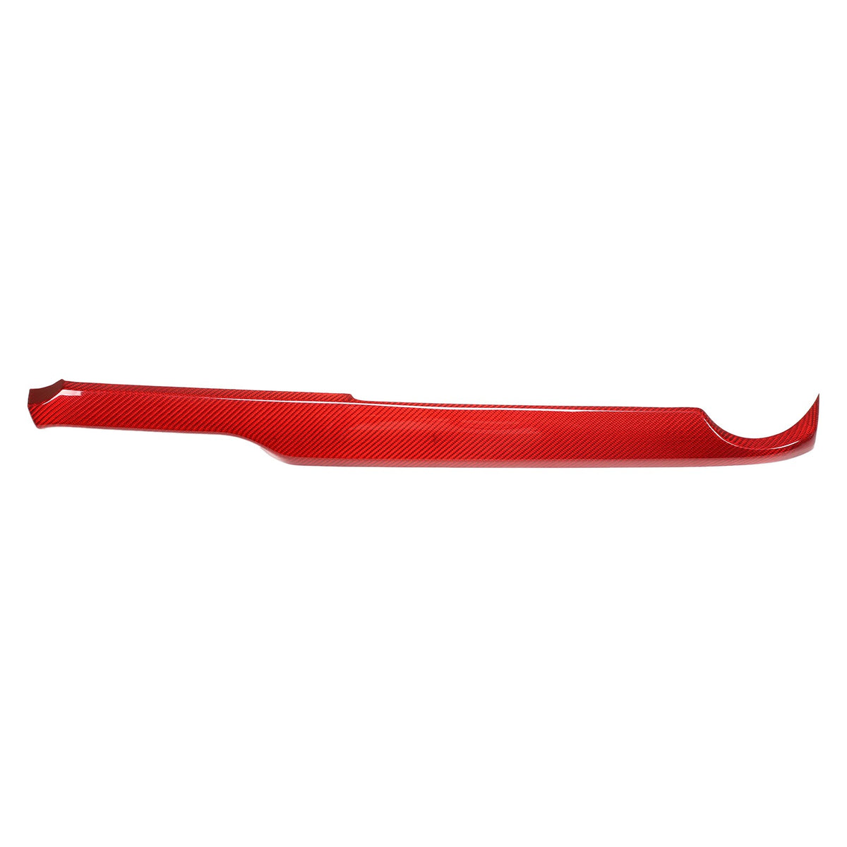 Red Real Carbon Fiber Dashboard Center Trim For Mazda MX-5 Miata 2016+ 4