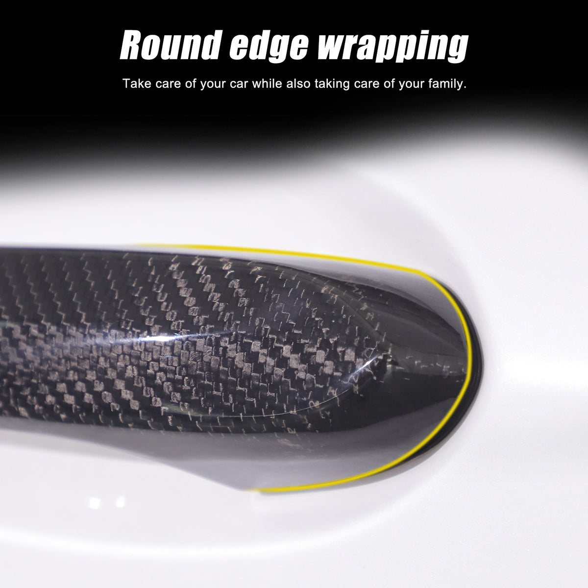 Real Carbon Fiber Exterior Outer Door Handle Cover Trim For BMW X3 G01 2018-2023 16