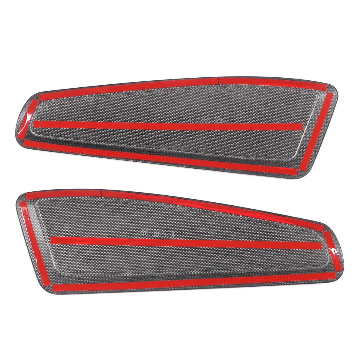 Matte Real Carbon Fiber Seat Side Trim For Porsche 718 982/911 991 2015-2020 10
