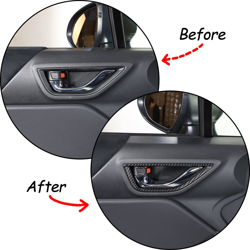 ABS Carbon Fiber Interior Center Console Trim Set For GR86/BRZ 2022-2024 US - Variants 6-10 46