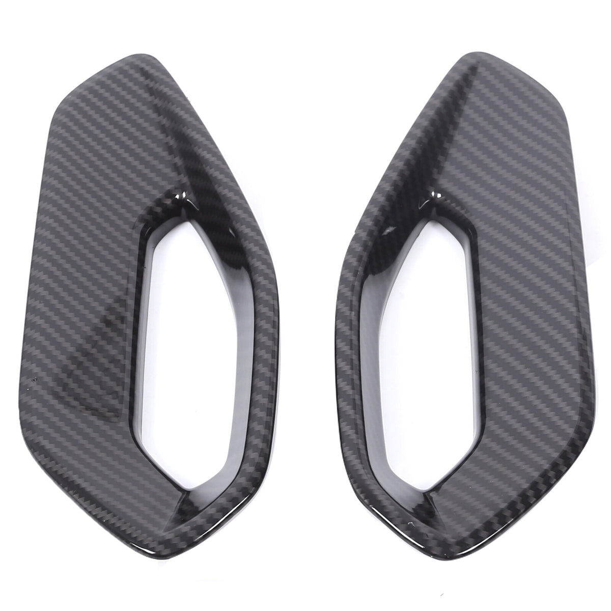 Carbon Fiber ABS Center Console Side Armrest Trim For Nissan Frontier 2022+ 17