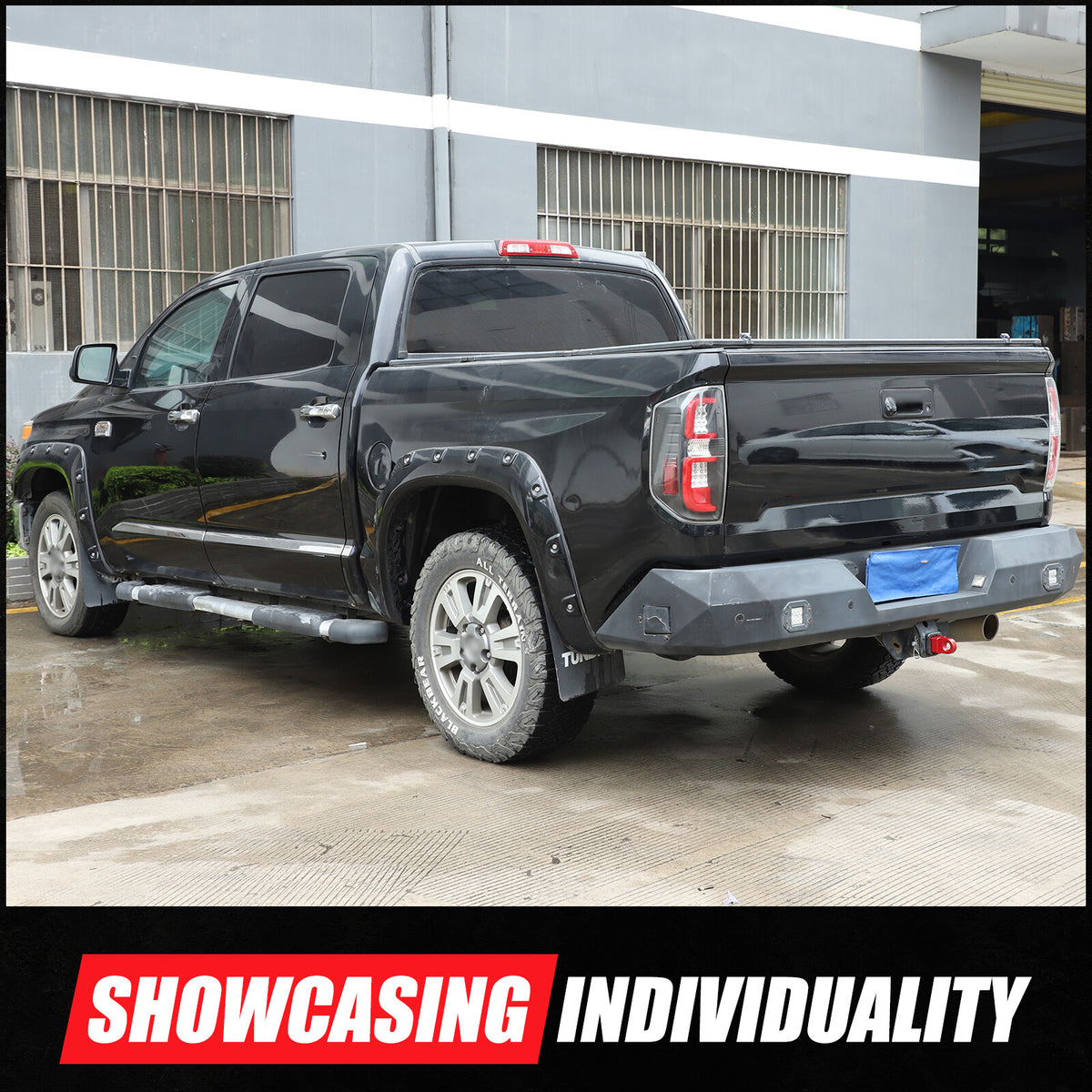 Red Alloy Trailer Mount Receiver Hitch Tow Hook For Toyota Tundra 07-21 US 4