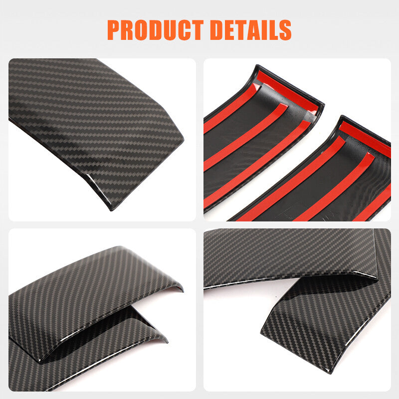 Carbon Fiber ABS Exterior Front Bumper Door Trim For Benz G-Class W465 2025+ 44