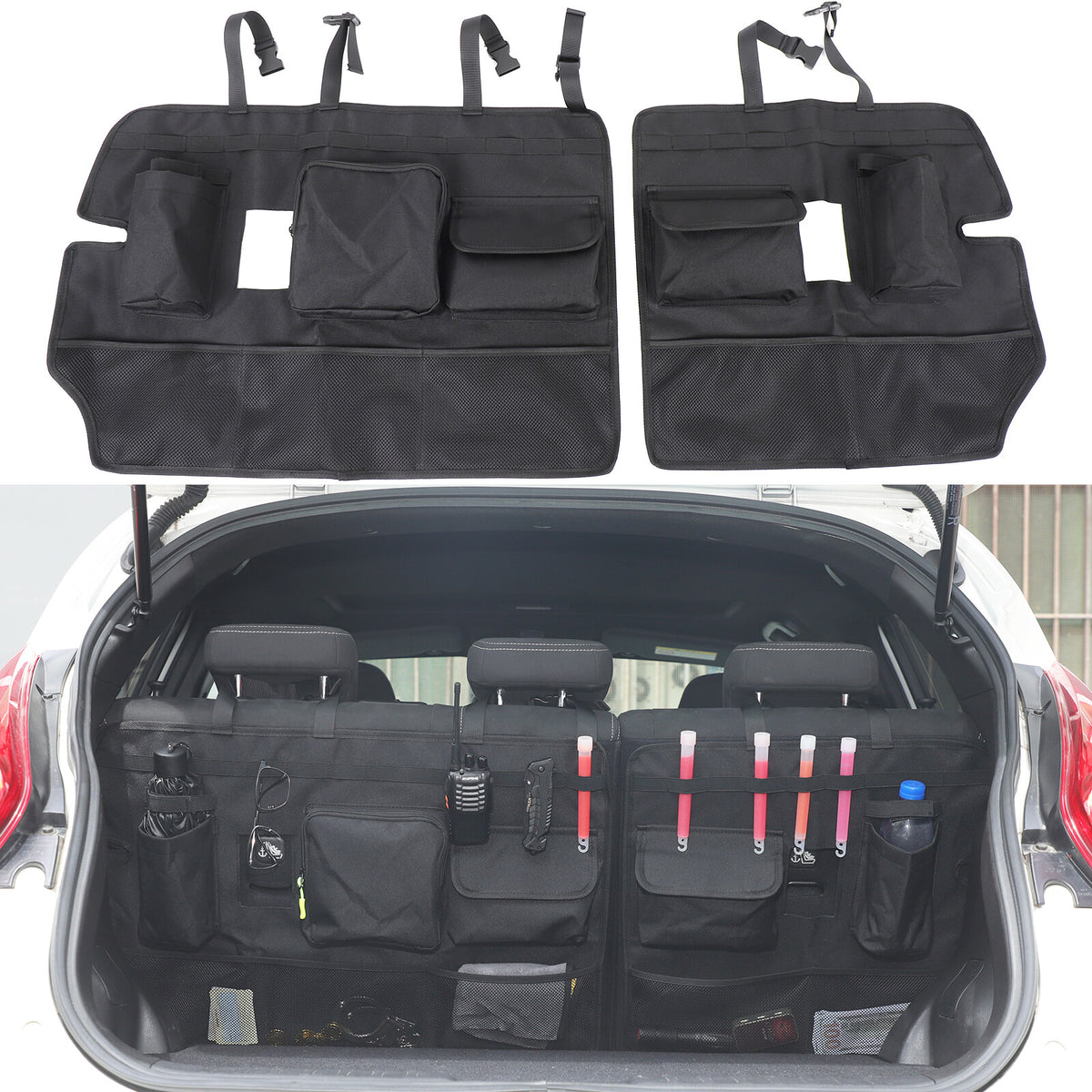 Rear Seat Back Hanging Organizer Storage Bag For Nissan Juke 2011-2019 2