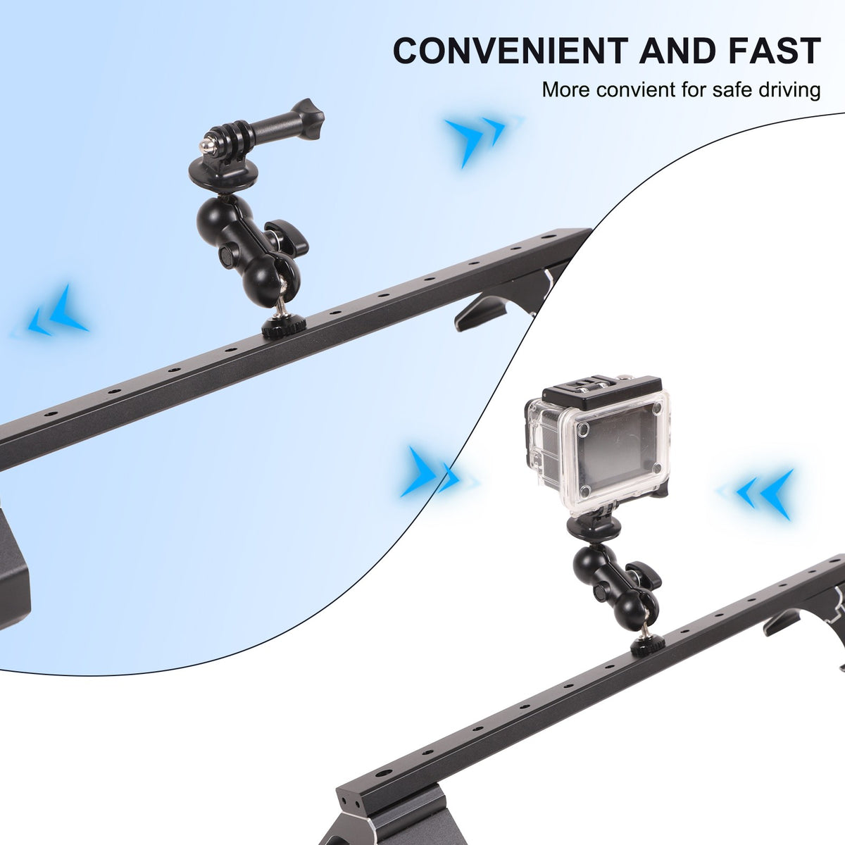 Dashboard Phone Mount W Action Cam Bracket For Land Rover Defender L663 2020-23 14