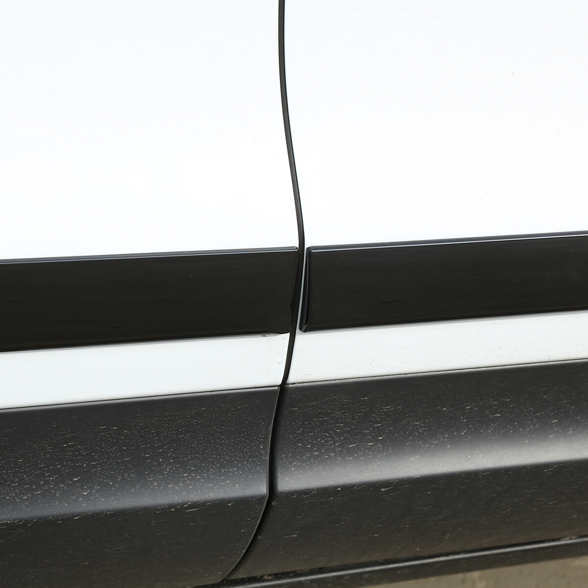 Gloss black Car Door Side Body Moulding Trim For LR Discovery 5 L462 17-21 US 8