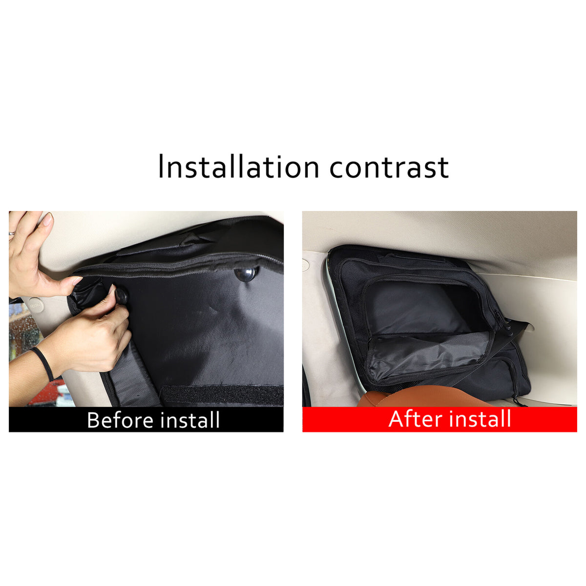 Car Trunk Right Side Window Storage Bag For Land Rover Range Rover Sport 2010 13