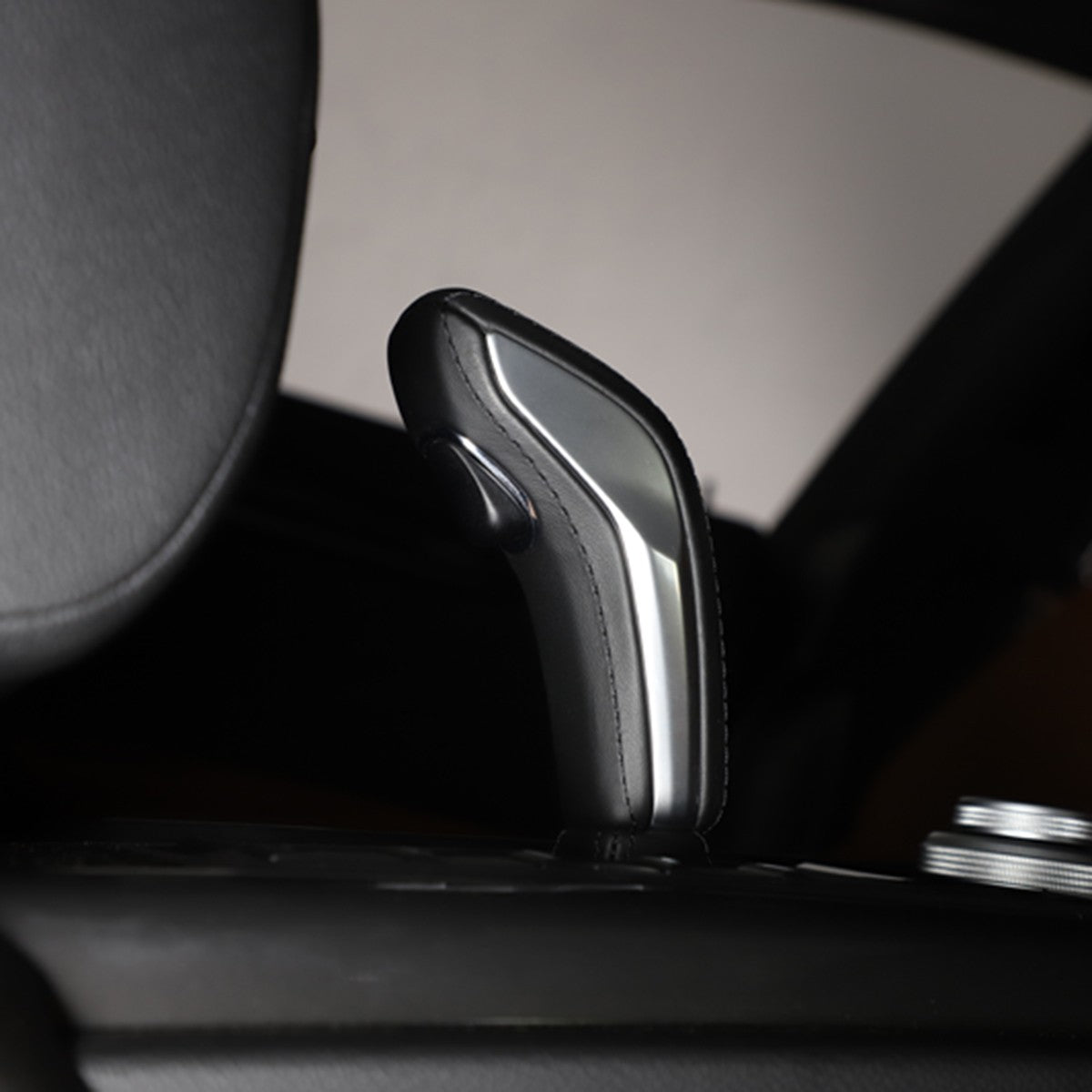 Real Carbon Fiber Gear Shift Knob Trim Set For Maserati Ghibli 2019-2023 24