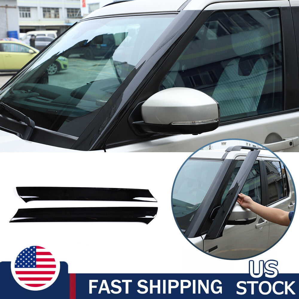 Front Windshield A-pillar Post Trim Strip For LR Discovery 4 LR4 L319 10-16 US 1