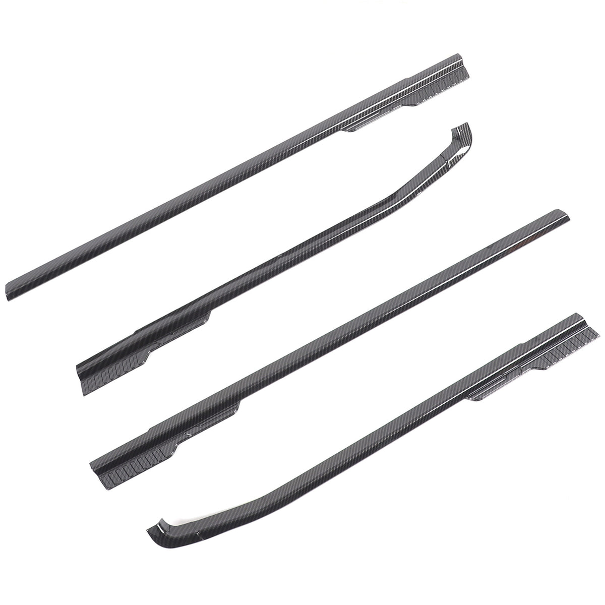 ABS Carbon Fiber Exterior Window Bottom Sill Trim For Ford Maverick 22-24 US 8