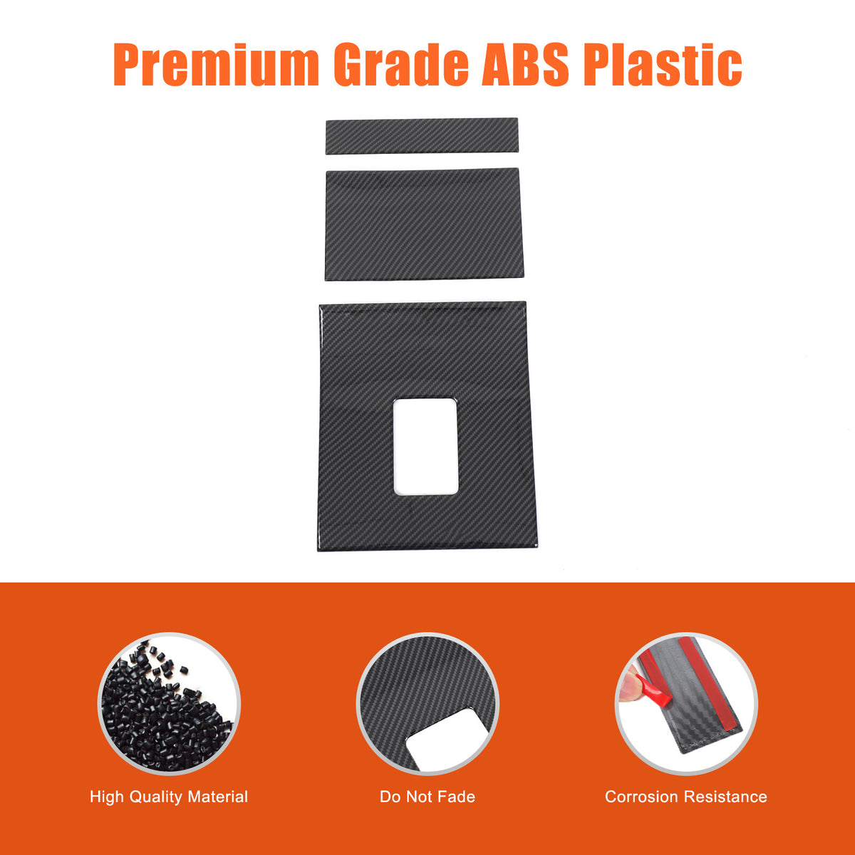 Carbon Gear Shift Panel Trim for LR Range Rover Velar L560/Evoque L551 24+ US 3