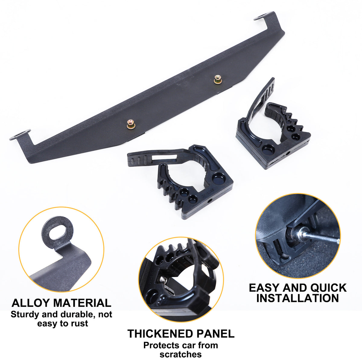 Under Seat Flashlight Holder Bracket Mount For Honda Pilot 2015-2022 16