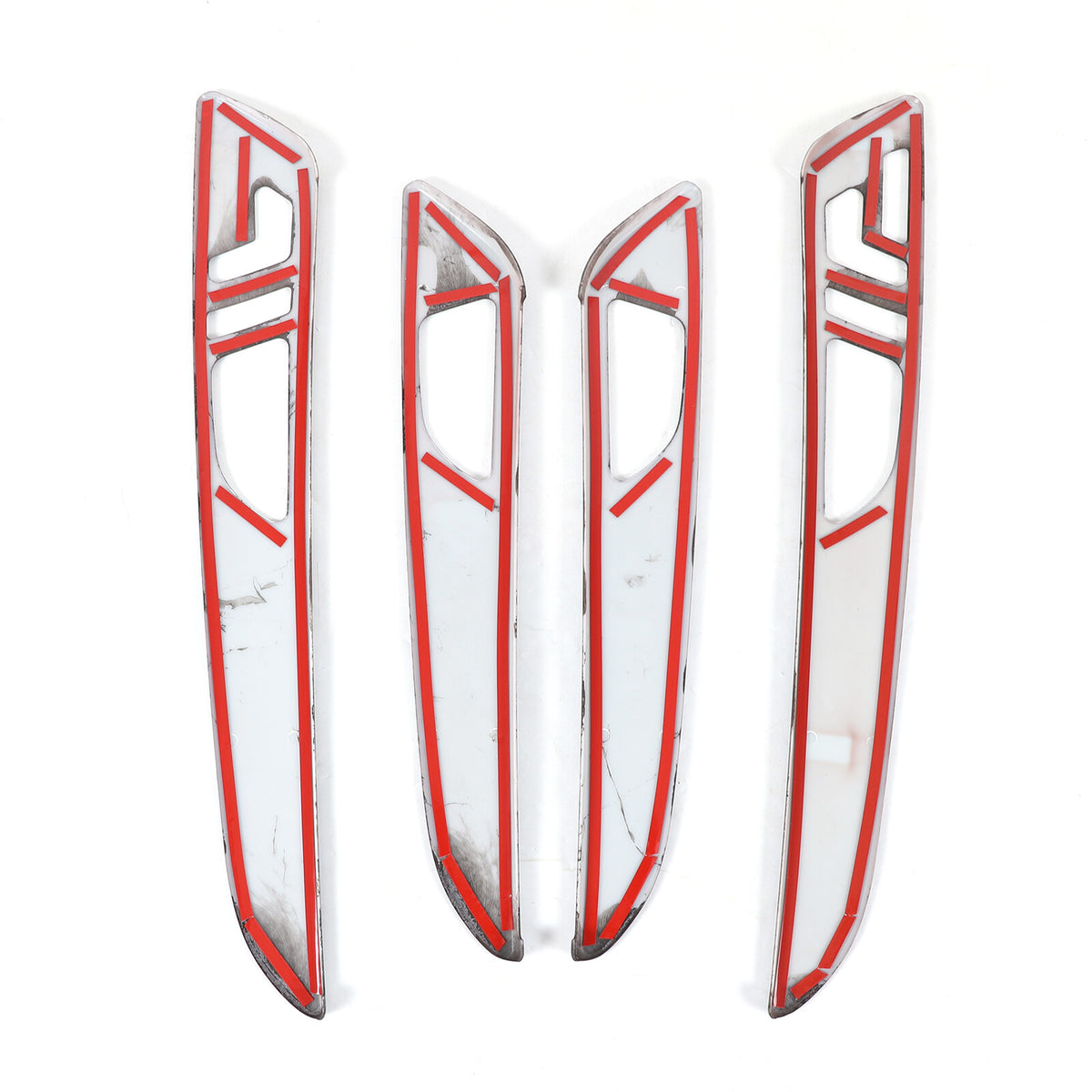 Grain Interior Car Door Panel Cover Trim For Benz GLE GLS ML GL 2013-2019 US 7