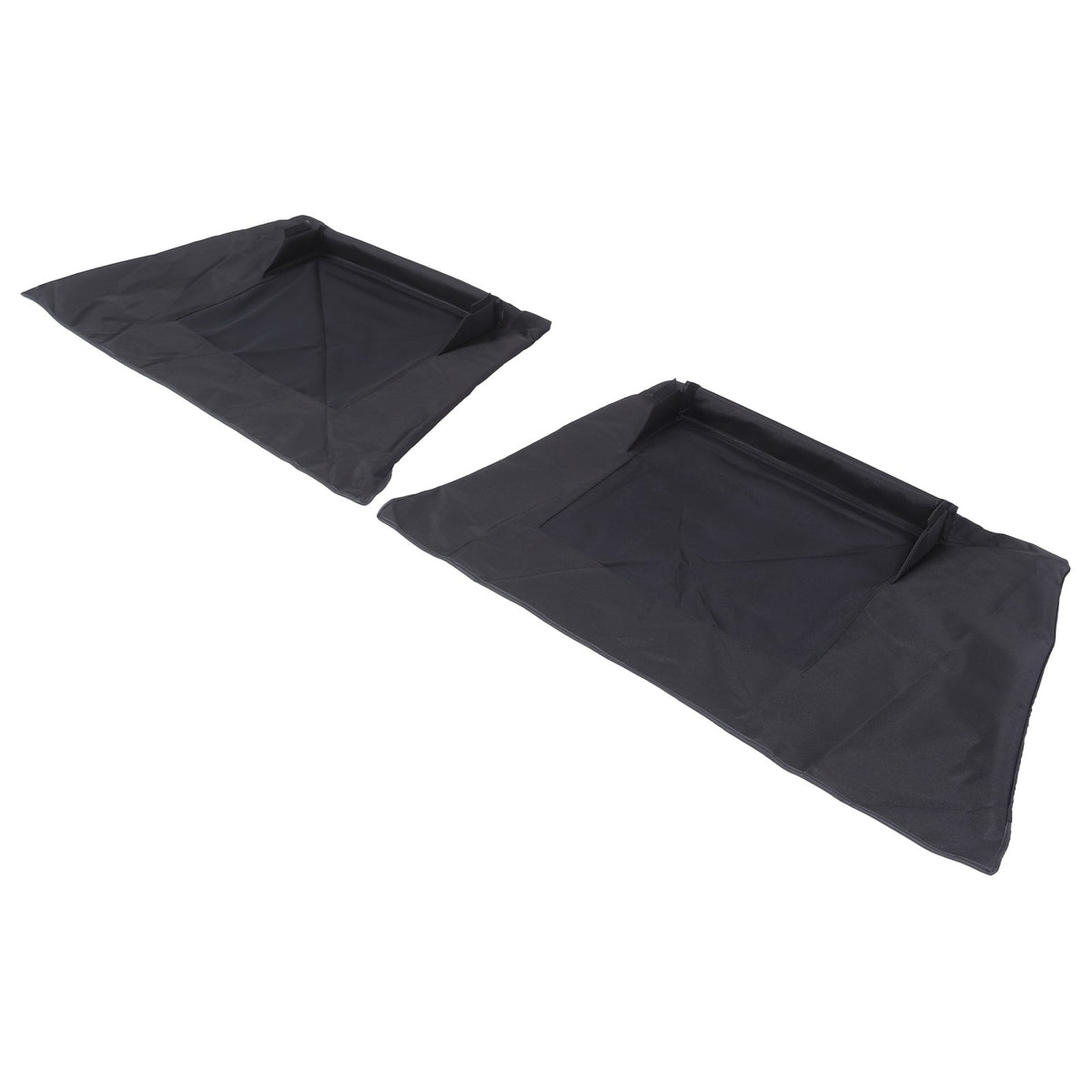 Black ABS Rear Window Visor Sun Shade Cover For Volvo XC90 2015-2024 9