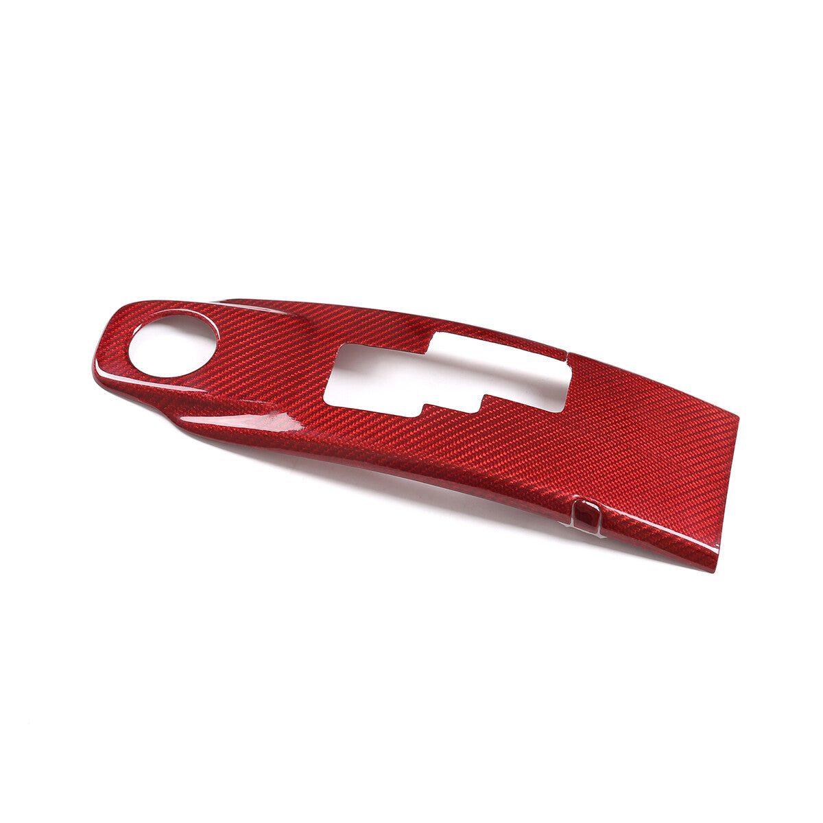 ABS Red Center Bezel Console Gear Shift Lever Cover For Nissan GTR R35 08-16 5