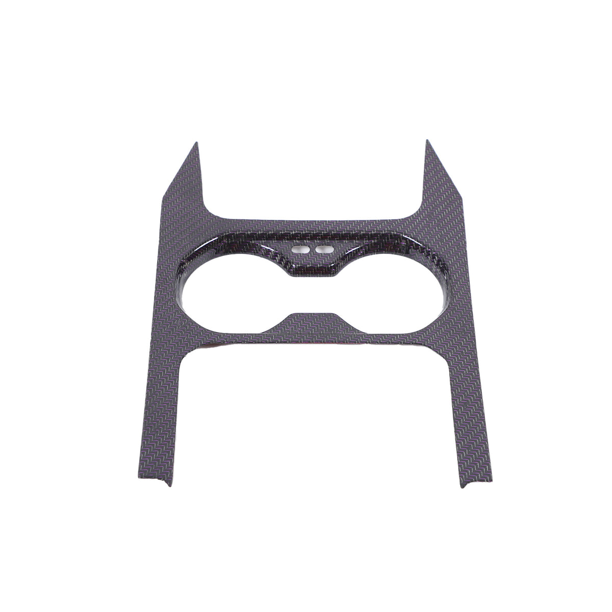 Purple Real Carbon Fiber Interior Center Console Trim For BMW 5 Series G60 2024+ 8