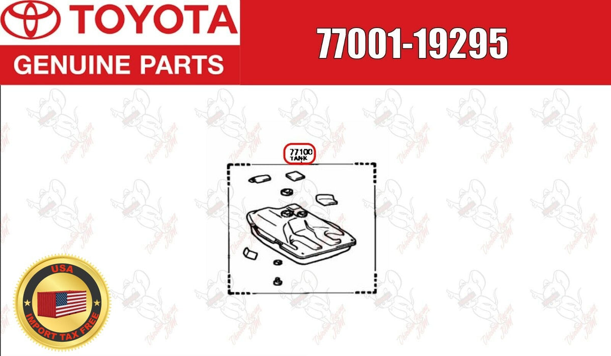 TOYOTA Genuine AE86 LEVIN TRUENO COROLLA COUPE FUEL TANK ASSY 77001-19295 OEM 1