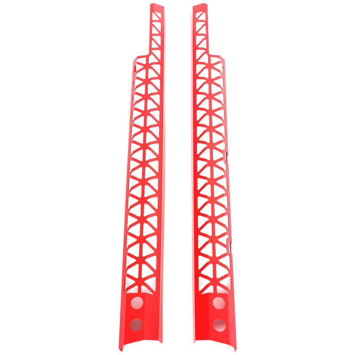 Hollowed Red Engine Bay Crossmember Panel Trim Cover For Corvette C8 Coupe 20+ 15