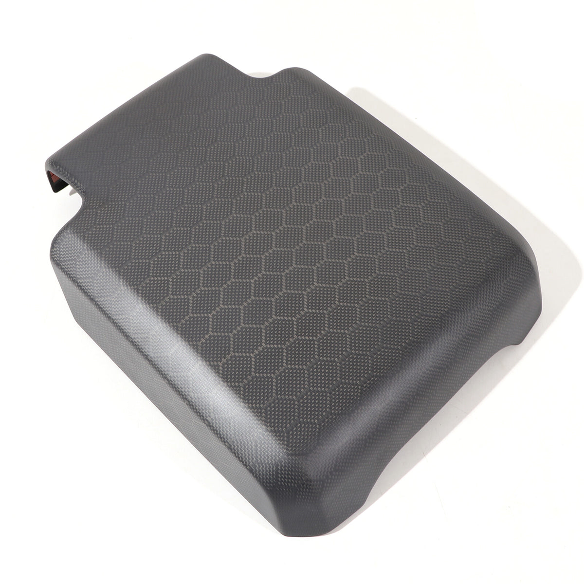 Matte Honeycomb Carbon Fiber Storage Armrest Cover For Land Rover Defender 2020+ 11