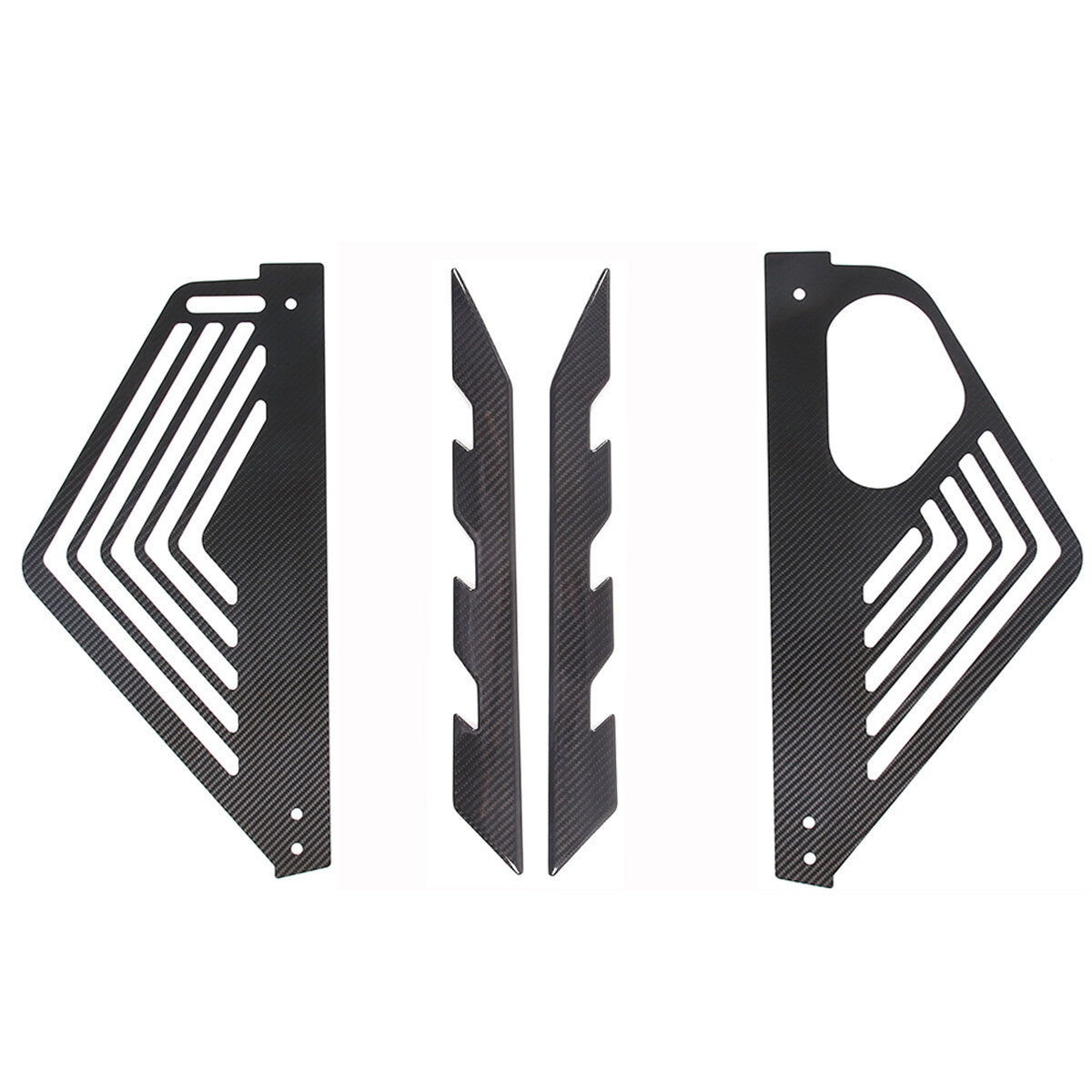 Real Carbon fiber Engine Bay Panel Cover Trim Set For Corvette C8 Coupe 20-26 1