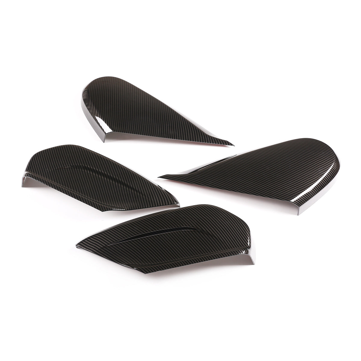 For Benz G-Class 2019-24 Carbon Fiber ABS Seat Button Handle Panel Cover Trim US 4