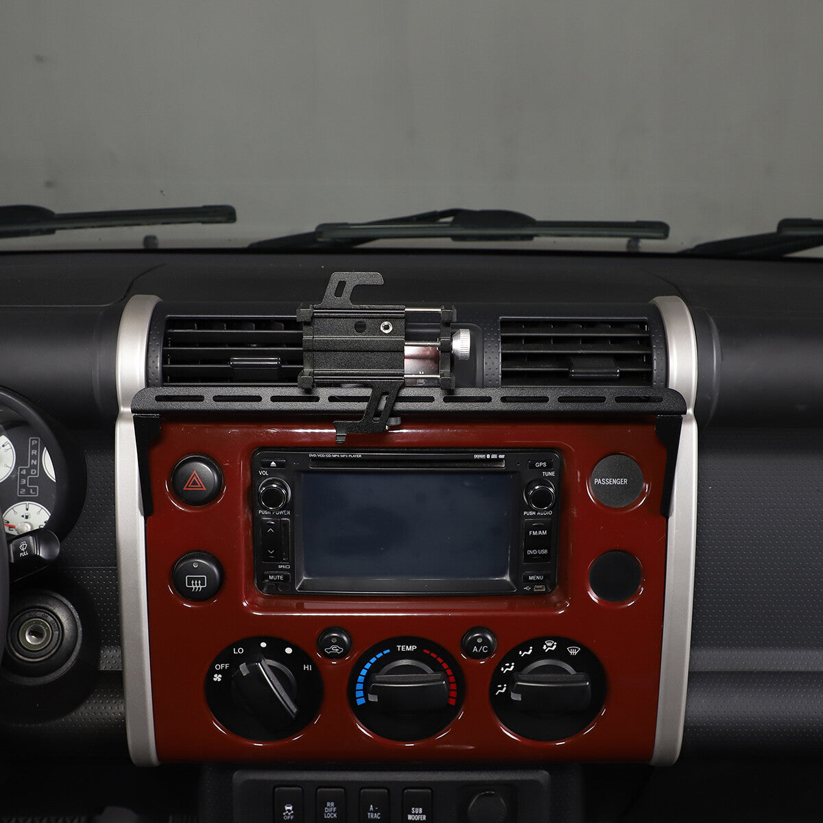 Center Console Multi-functional Double Phone Holder For FJ Cruiser 2007-21 5
