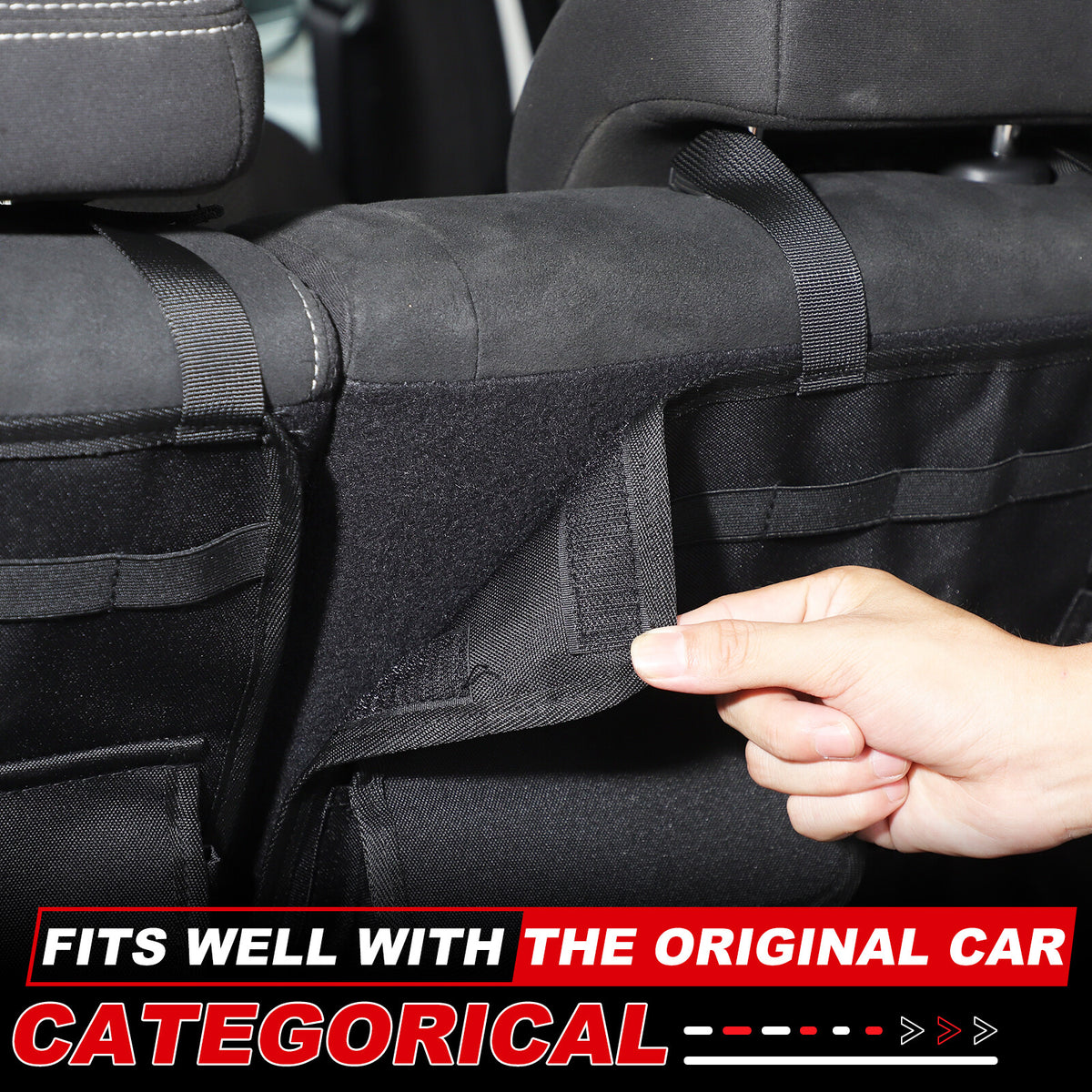 Rear Seat Back Hanging Organizer Storage Bag For Nissan Juke 2011-2019 16