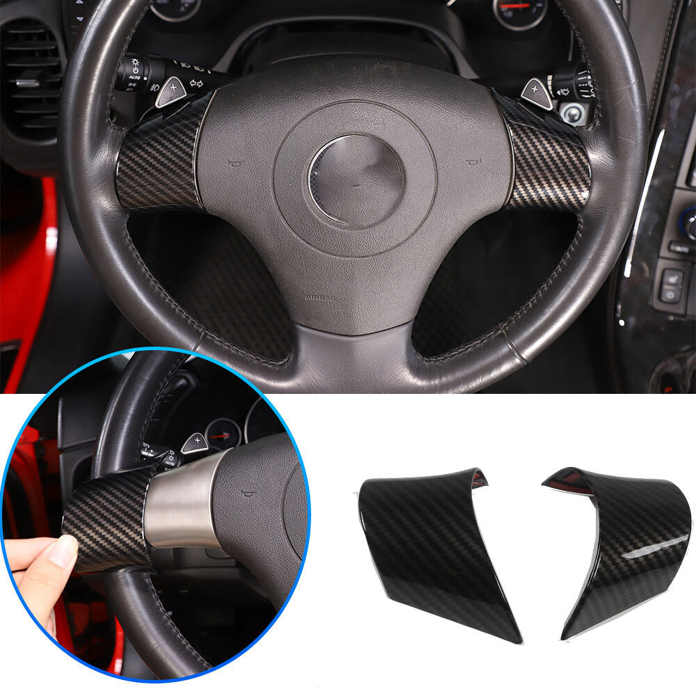 ABS Carbon Fiber Full Interior Trim Cover Set Kit For Corvette C6 2005-13 US 4