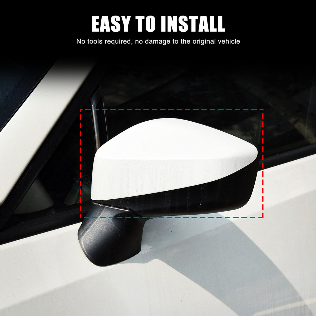 Honeycomb Carbon Fiber Side Rear Mirror Cover Caps For Subaru BRZ GT86 2012-20 19